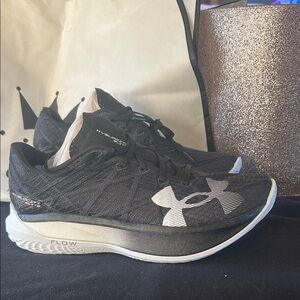 Under Armour Women's Black and White Athletic Shoes